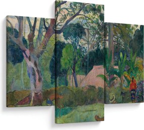Obraz - Paul Gauguin, Te raau rahi (The Big Tree), reprodukcia (90x60 cm)