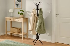 Stojanový vešiak OMER čierny LOF5363