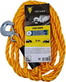 COYOTE SECURE Ťažné lano 5 t s karabínami