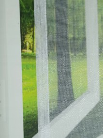 Dekorstudio Biela záclona SHINE s olovkom - vlastný rozmer Uchytenie závesu: Riasiaca páska 2, Šírka záclony: 500cm