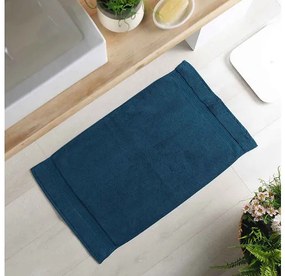Bavlnený kúpeľňový koberec Colors &#8211; Dark Blue 50&#215;85