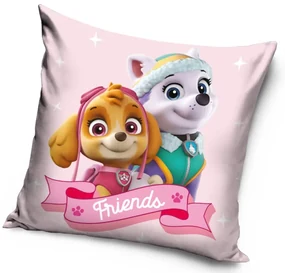 DETSKÝ DEKORAČNÝ VANKÚŠ PAW PATROL 40X40 CM VZOROVANÁ