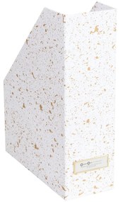 Organizér na dokumenty v zlato-bielej farbe Bigso Box of Sweden Estelle