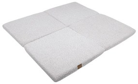 Biela detská hracia podložka 120x120 cm – Meowbaby