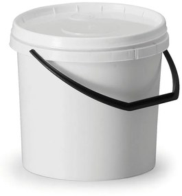 Plastové vedierko s vekom Standard 5 L