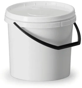 Plastové vedierko s vekom Standard 5 L