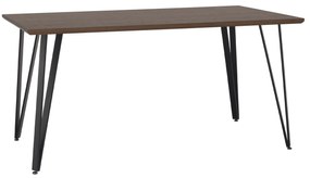 Kondela Jedálenský stôl, 150 cm, dub/čierna, FRIADO