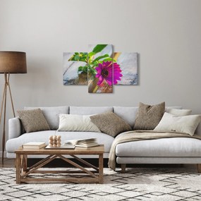 Obraz rezanej kvetiny (90x60 cm)