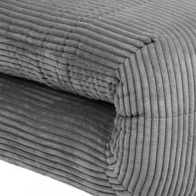 Pohovka SOLACE rozkladacia, menšestrová sivá 871639