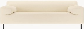 Pohovka freistil180 (3-miestna), perleťovo biela/čierna, Š 222 cm