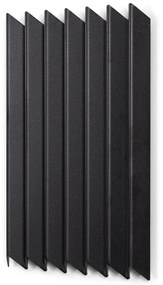 Čierny kovový nástenný vešiak Sensu – Spinder Design