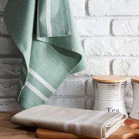 Sada kuchynských utierok OLIVIA 10 zelená