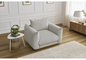 Svetlosivé kreslo Ernest – Bobochic Paris