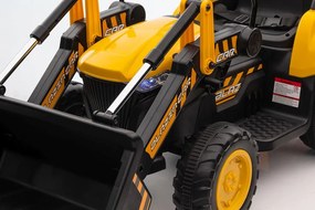 LEAN CARS Nabíjací traktor s lyžicou BW-X002A Žltý