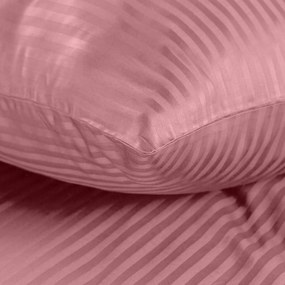 SATÉNOVÉ OBLIEČKY VERA 140X200 CM, 1 KS 70X80 CM PUDROVÉ