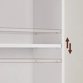 Knižnica DOVARO biela