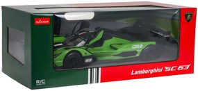 R/C auto 1:14 Lamborghini SC63 Green RASTAR