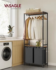 Kôš na bielizeň s tyčou na oblečenie BLH231B02