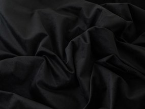 Zatemňovacie závesy Velvet čierna – 140 × 250 cm (2 ks)