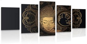 5-dielny obraz harmonická sila Budhu