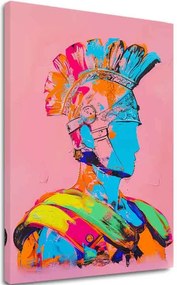 Obraz Modern Gladiator na plátne | Maľovaná štruktúra