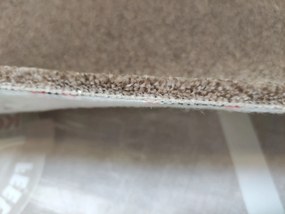 Mujkoberec Original, Metrážny koberec ZEN 0A3149: 135x245, bez obšitia, šíře, hnedá, filc