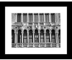 B&W rámovaný obraz 20x25