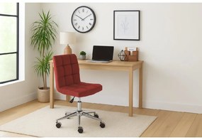 Vínové kancelárske kreslo Q-020 VELVET