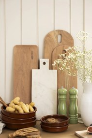 IB Laursen Drevené oválne prkénko HOLE ACACIA WOOD