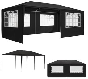 Párty stan NEAPOL, 3x6m, antracitová Jurhan