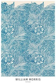 Plagát, Obraz - William Morris - Blue Marigold