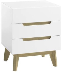 Nočný stolík SINIRA biely