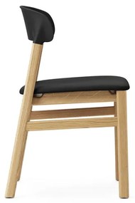Stolička Herit Chair Spectrum Leather – čierna/dub