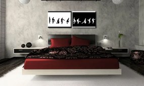 Ručne maľovaný POP Art obraz Monthy Python 2 dielny  mp