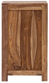 furniture-nabytek.cz - Masívna skrinka do kúpeľne Lagos z palisandru, lakovaná, hnedá – 46×30×80 cm