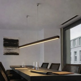 Brilagi- LED závesné svietidlo FULLDAY LED/30/40/50W/230V 2700/4000/6000K 150 cm čierne