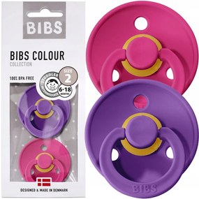 Kaučukové cumlíky BIBS Colour 6m+ 2ks Farba: béžová