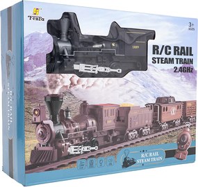 Ramiz Retro dopravná železnica so svetelnou, zvukovou a dymovou funkciou 172cm