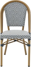 NICE záhradná stolička black