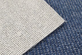 Betap, AKCIA: 165x400 cm Metrážny koberec Lion 81, šíře, modrá, ab (mriežka), chodba / predsieň