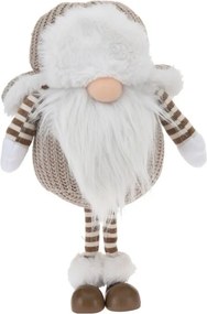Škriatok s baranicou – hnedý 32 cm
