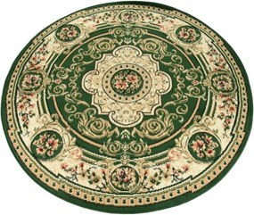 TA Koberec F744A ZELENÝ ATLAS PP KOLESO Rozmer: 140x140 cm