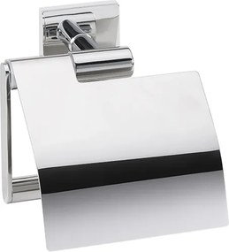 Bemeta Design QUADRA: Držiak toaletného papiera, s krytom - 169112012
