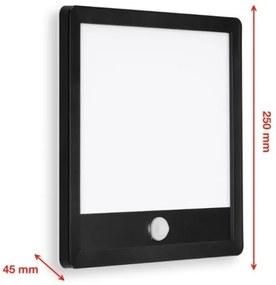 Telefunken 313805TF-LED Vonkajšie svietidlo so senzorom LED/15W/230V IP44