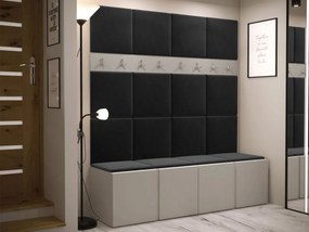 Predsieňová zostava Tavasz V, Farby: kašmír, Farba čalúnenia:: Manila 18