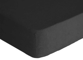 Prestieradlo, Froté Premium, čierna 70 x 140 cm