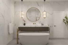 Závesné svietidlo Florence, 2x biele sklenené tienidlo, b, U