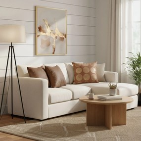 Obliečka na vankúš LUXOT BC07 45x45 cm hnedá