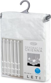 ZÁCLONA NA KRÚŽKOCH LETI 350X250 CM KVETY