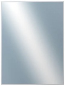 DANTIK - Zrkadlo v rámu, rozmer s rámom 60x80 cm z lišty Hliník strieborná (7022004)